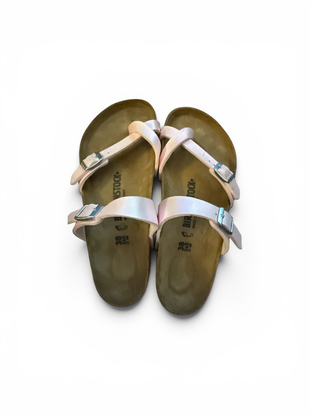 Birkenstock Mayari Light Pink Double-Strap Sandals